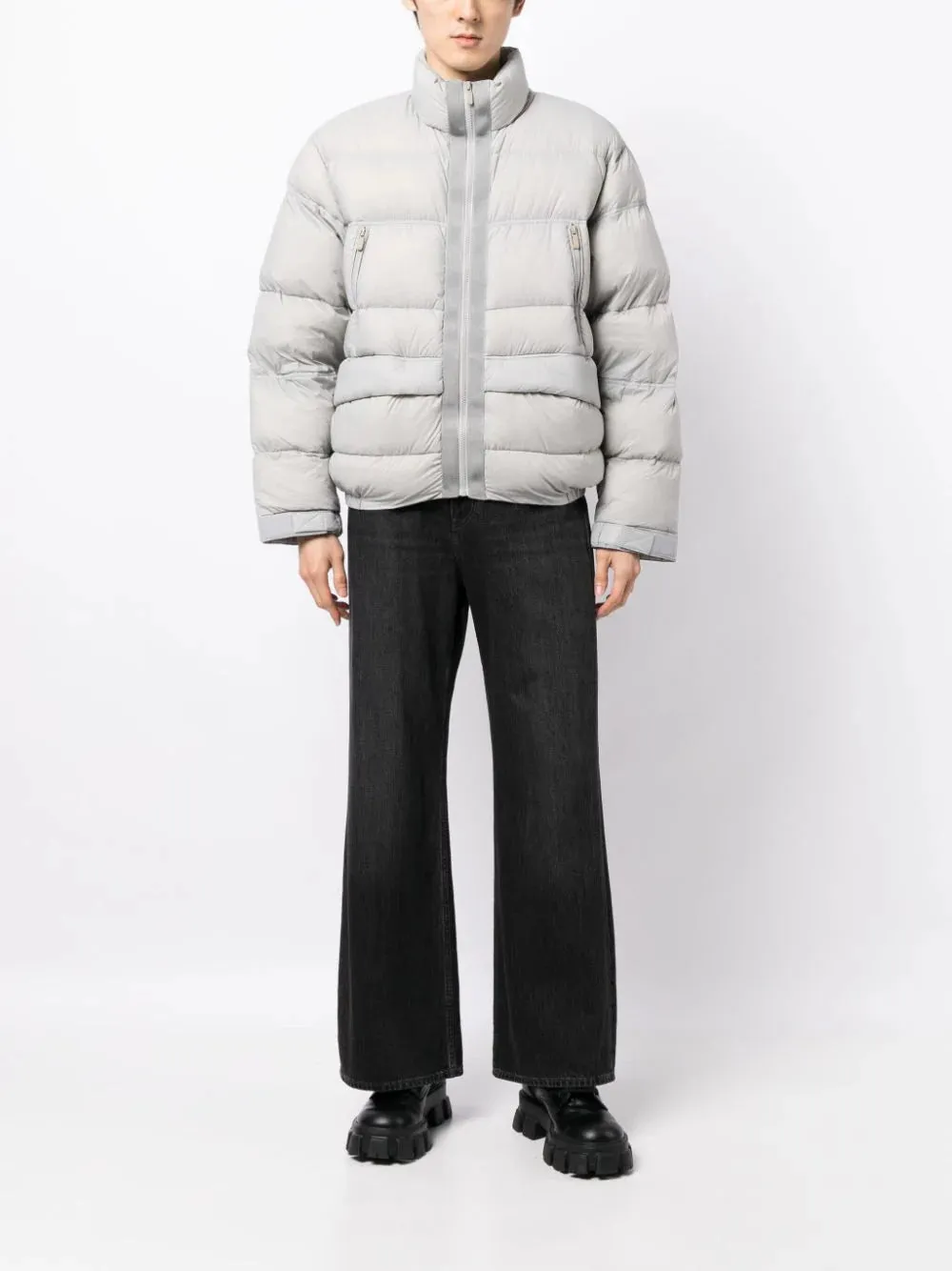 High-Neck Padded Jacket