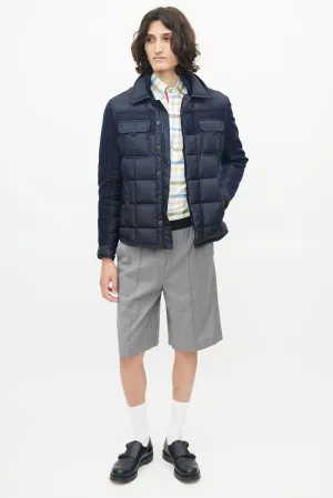 Navy Blais Down Jacket