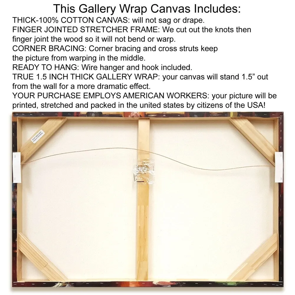 "Between the Worlds" by Julia Purinton, Fine Art Giclee Print on Gallery Wrap Canvas