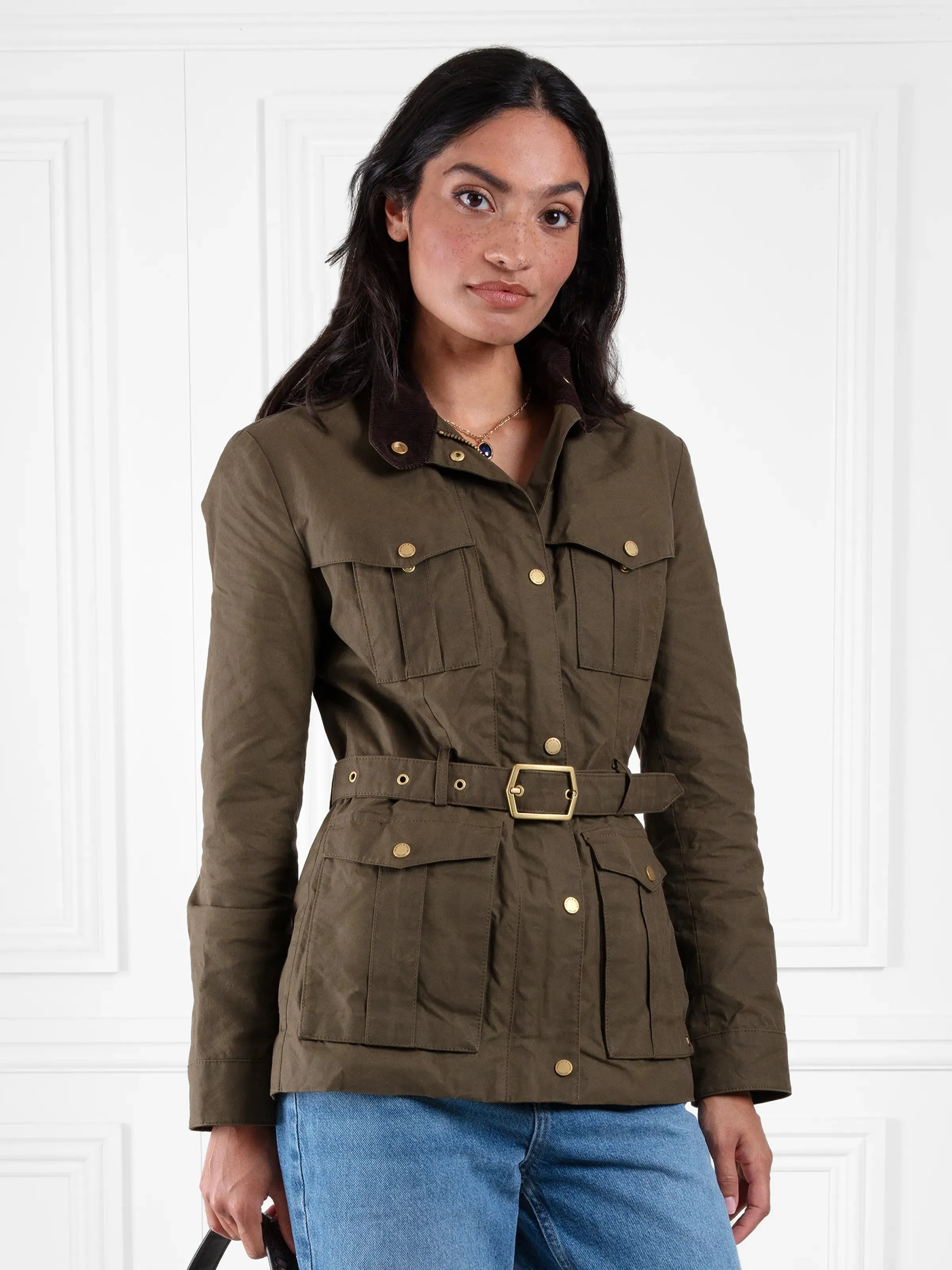 Sadie Wax Safari Jacket - Khaki