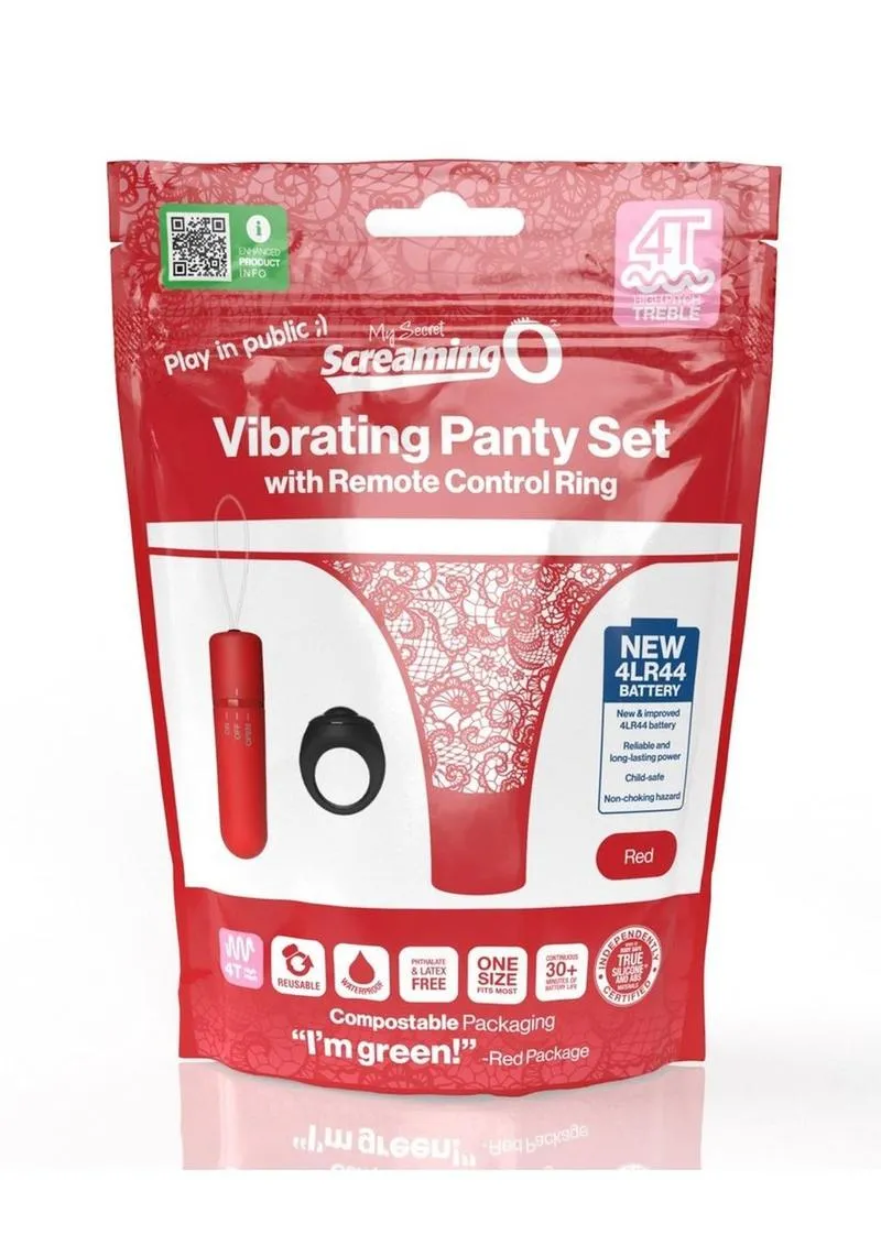 Screaming O My Secret Remote 4t Panty Vibe