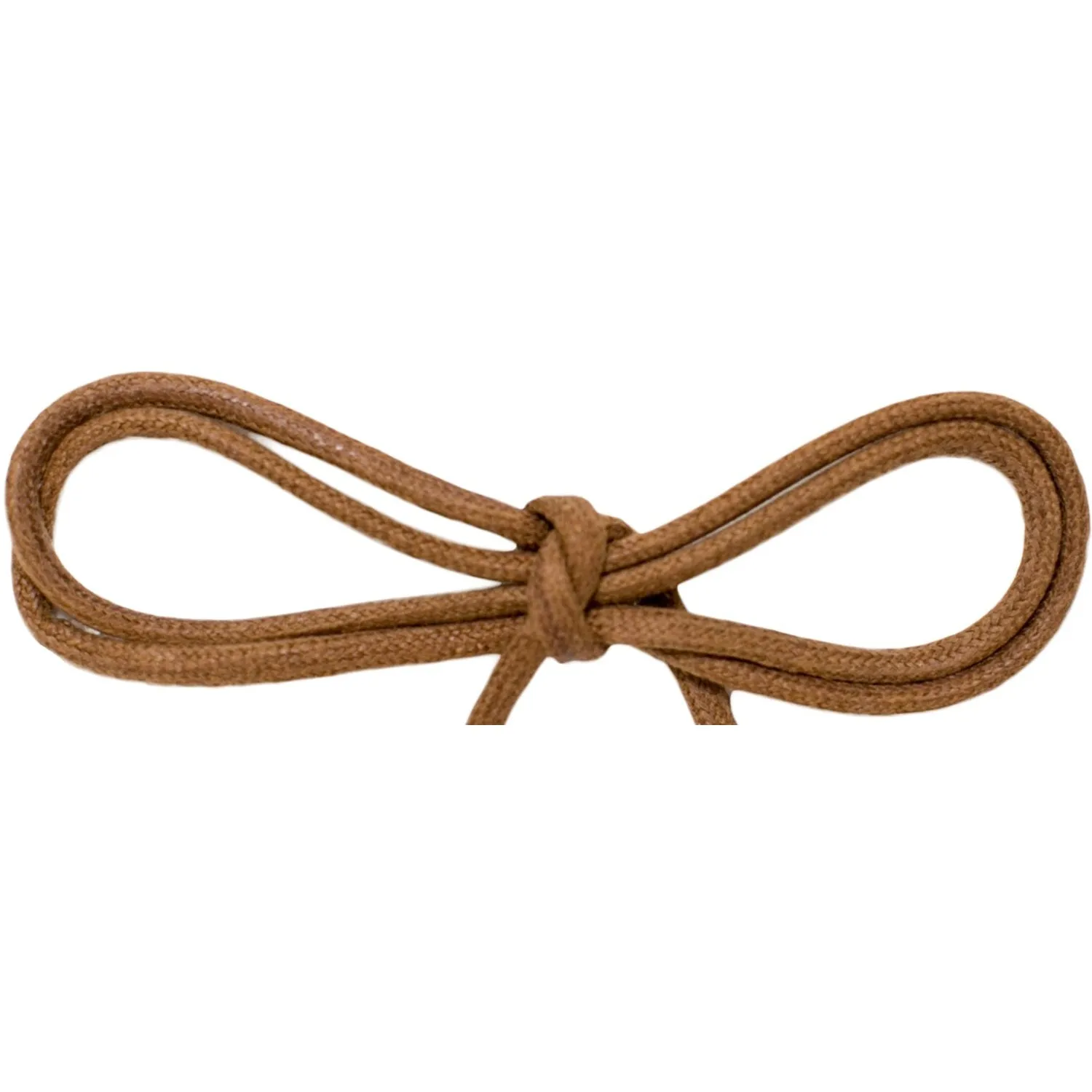 Spool - Waxed Cotton Thin Round Dress - Light Brown 1/8" (144 yards) Shoelaces